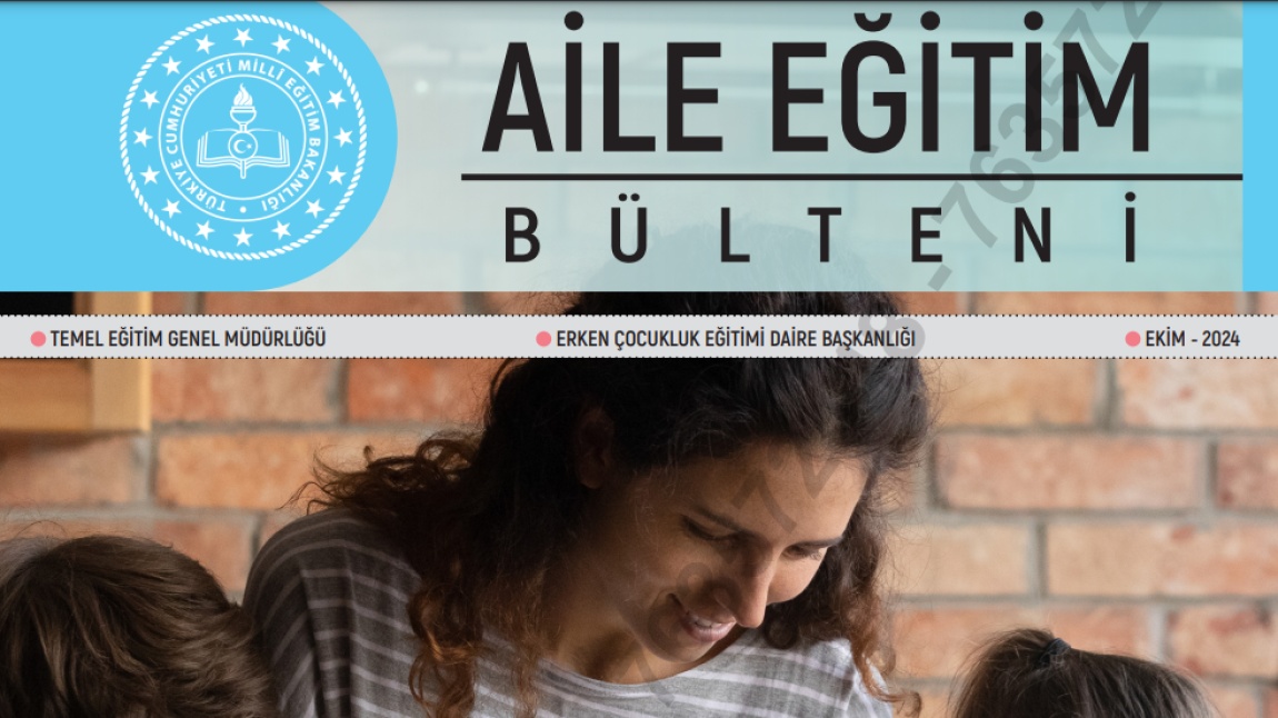 MEB Aile Eğitim Bülteni Ekim Ayı